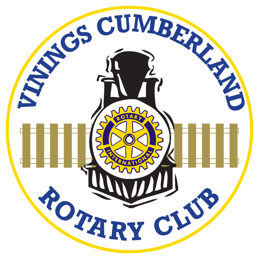 Vinings Rotary White Logo 2017